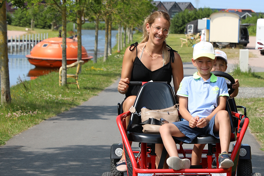 Unsere Dinocars im Wangerland Resort